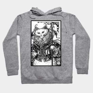 Brave Cat Warrior Hoodie